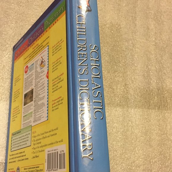 Scholastic Children's Dictionary Hardcover - Picture 3 of 3